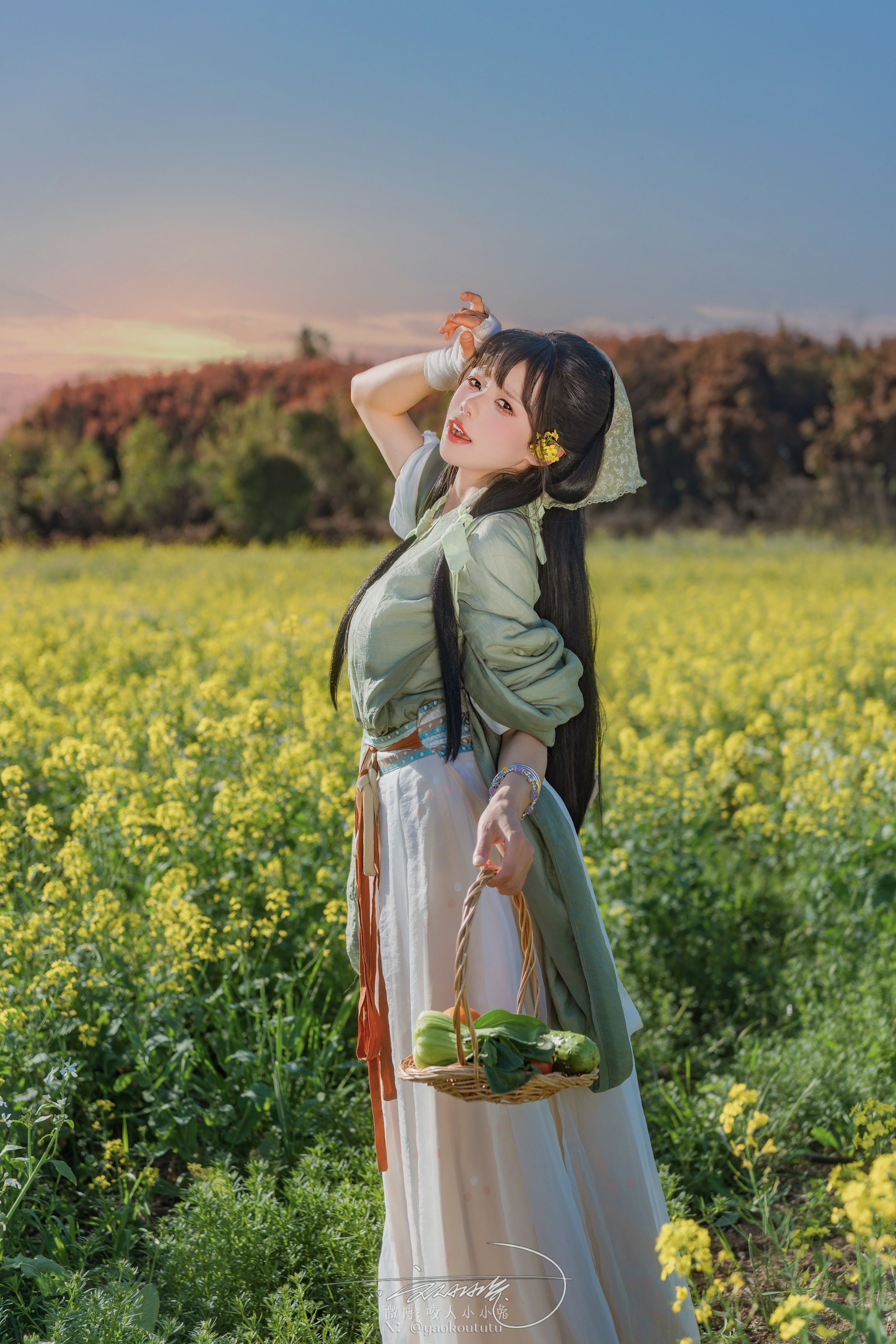 咬一口兔娘 - NO.154 (黏黏团子兔) 5月作品『田耕记』 [74P1V]-XikXak